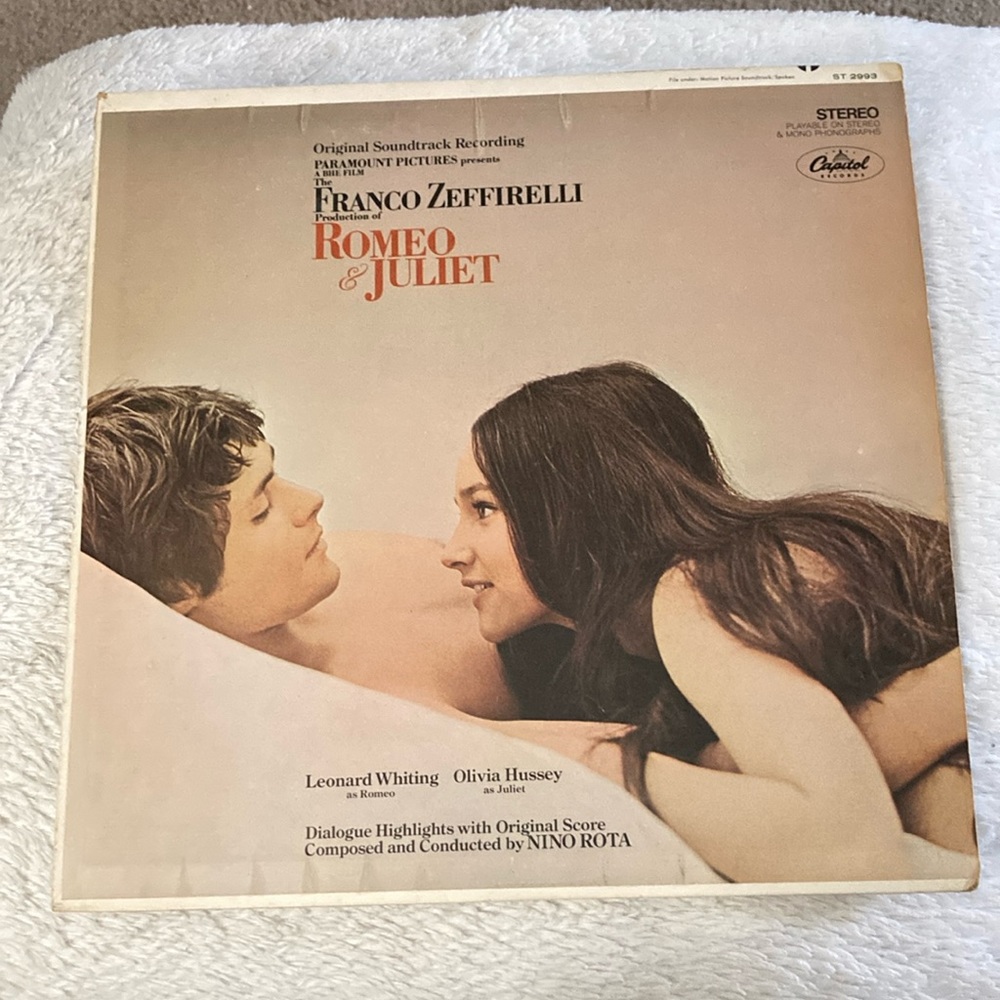 Vintage Romeo and Juliet Franco Zeffirelli